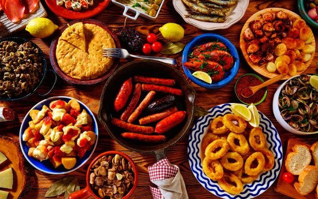 gastronomía y tapas