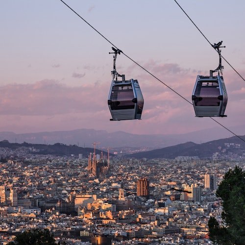 Teleférico de Montjuïc: Ticket de ida y vuelta