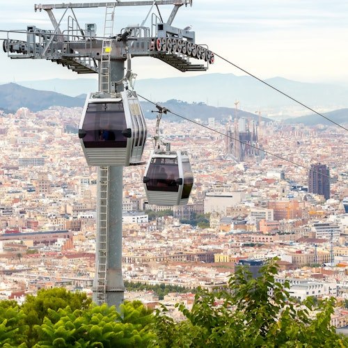 Teleférico de Montjuïc: Ticket de ida y vuelta
