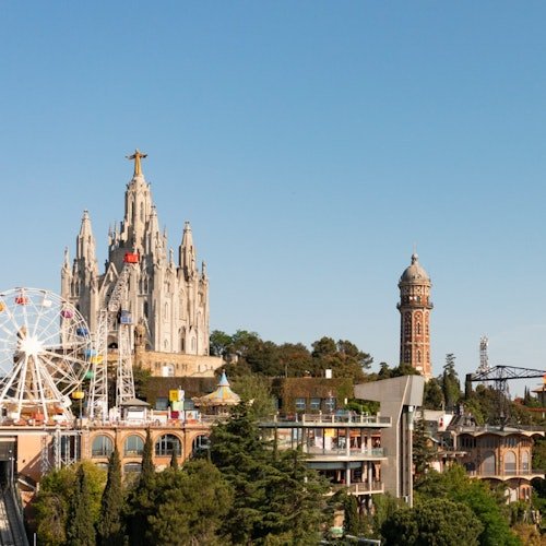 Parque de atracciones Tibidabo: Entrada