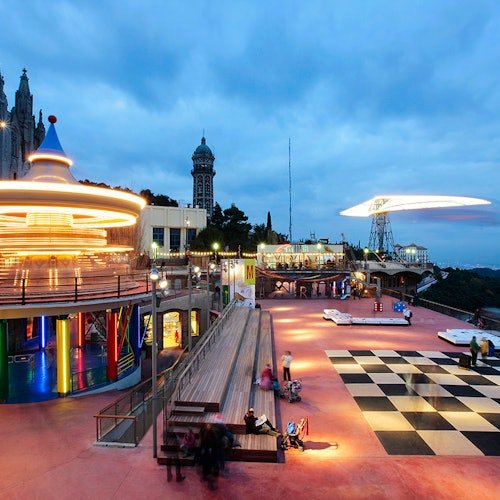 Parque de atracciones Tibidabo: Entrada