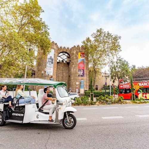 Barcelona: Tour de Bienvenida en Tuk Tuk Eléctrico Privado