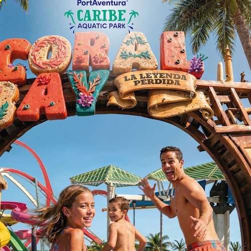 Caribe Aquatic Park y PortAventura: Entrada de 1 día, día y noche