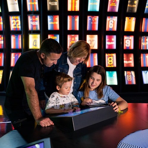 Museo del FC Barcelona: Entrada flexible para el Barça Immersive Tour + audioguía