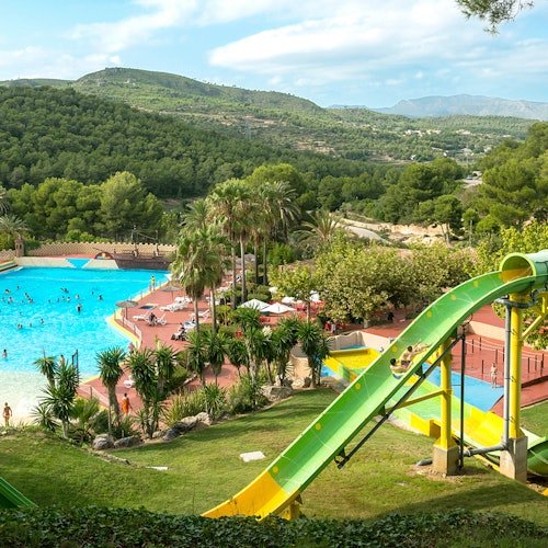 Parque acuático Aqualeon: Entrada