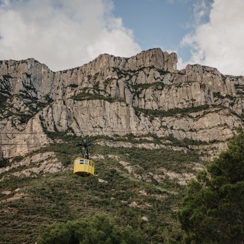 Teleférico Aeri de Montserrat, subida y bajada
