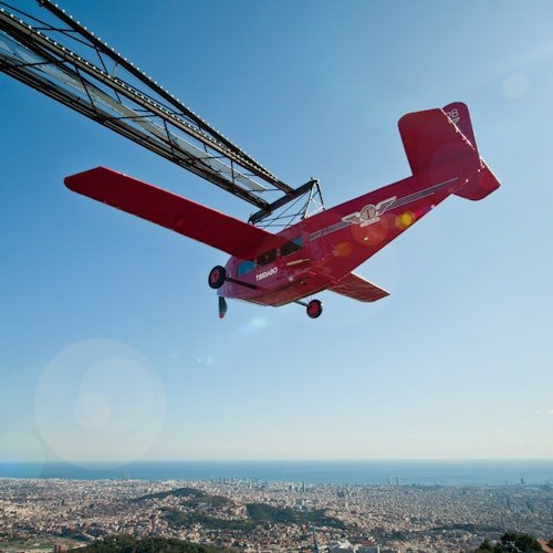 Área Panorámica del Tibidabo: Entrada + Cuca de Llum y Acceso TibiBus