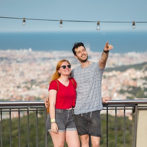 Área Panorámica del Tibidabo: Entrada + Cuca de Llum y Acceso TibiBus