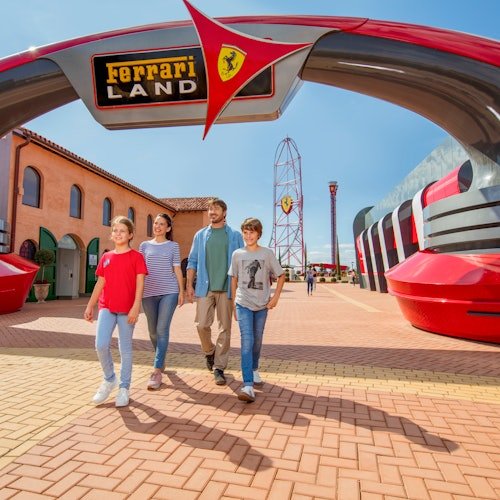 Ferrari Land: Entrada