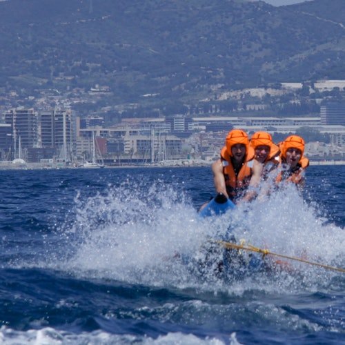 Barcelona: Banana Boat Challenge