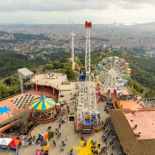 Parque de atracciones Tibidabo: Entrada