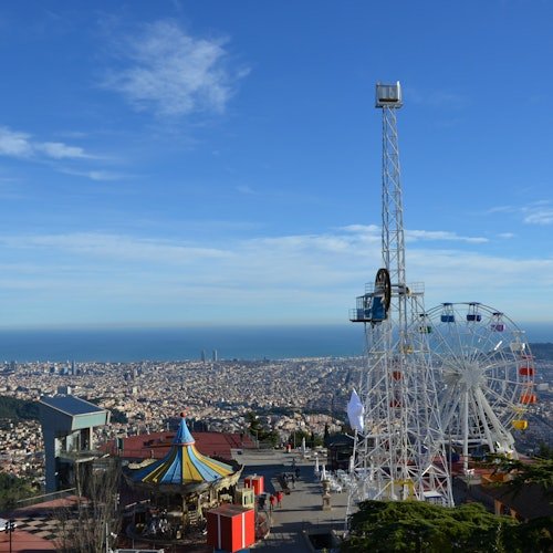 Parque de atracciones Tibidabo: Entrada