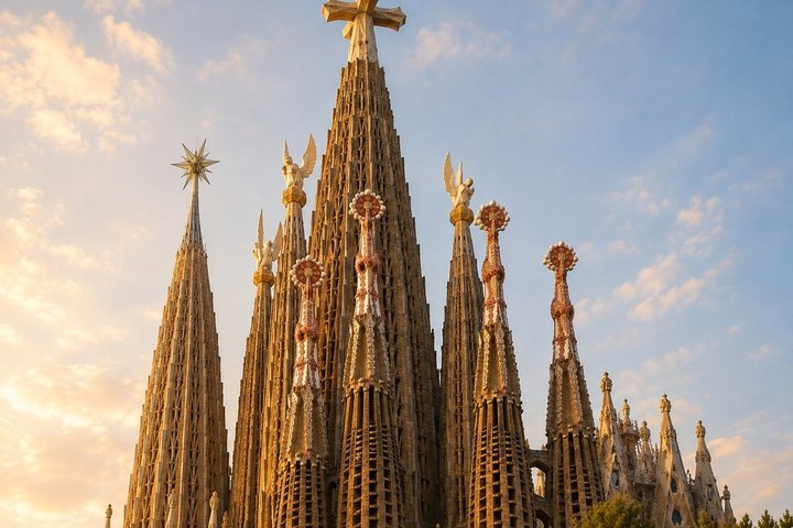 Barcelona : Visita guiada sin colas y entradas de la Sagrada Familia
