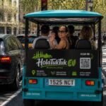 Tour Privado en Tuk Tuk Eléctrico Barcelona con Vistas