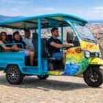 Tour Privado en Tuk Tuk Eléctrico Barcelona con Vistas