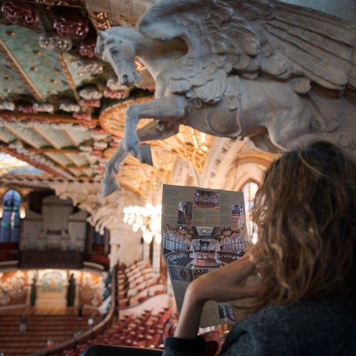 Palau de la Música Catalana: Entrada sin colas