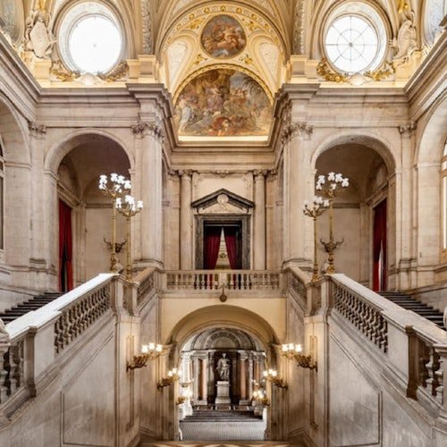 Palacio Real de Madrid: Entrada + Visita guiada en italiano