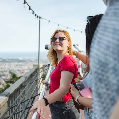 Área Panorámica del Tibidabo: Entrada + Cuca de Llum y Acceso TibiBus