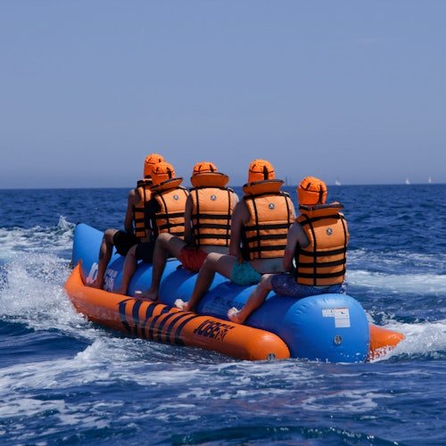 Barcelona: Banana Boat Challenge