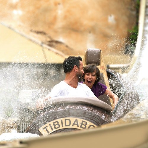 Parque de atracciones Tibidabo: Entrada