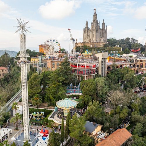Parque de atracciones Tibidabo: Entrada