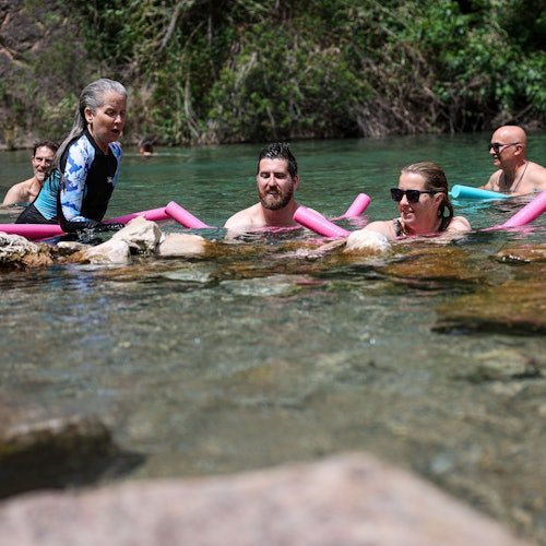 Termas de Montanejos y Cascada de la Novia: Excursión Guiada desde Valencia + Comida