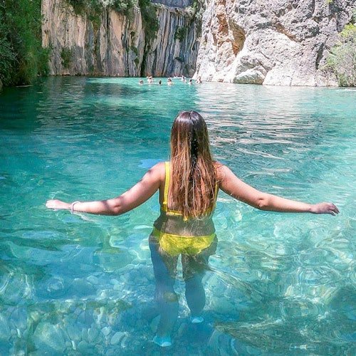 Termas de Montanejos y Cascada de la Novia: Excursión Guiada desde Valencia + Comida
