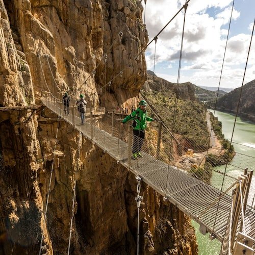 Caminito del Rey: Excursión guiada de un día desde Málaga