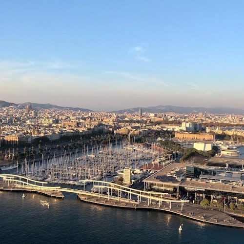 Teleférico de Barcelona: Billete de ida desde el monte Montjuïc