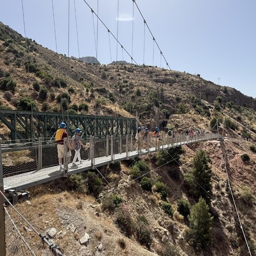 Caminito del Rey: Visita guiada desde Málaga + Visita a Álora + Comida
