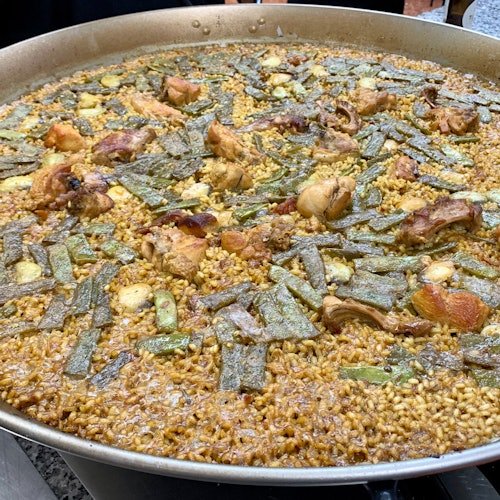 Valencia: Clase de cocina de paella, tapas y sangría