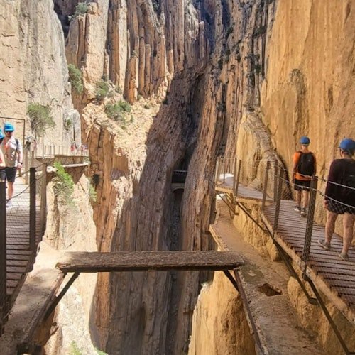 Caminito del Rey: Excursión guiada de un día desde la Costa del Sol