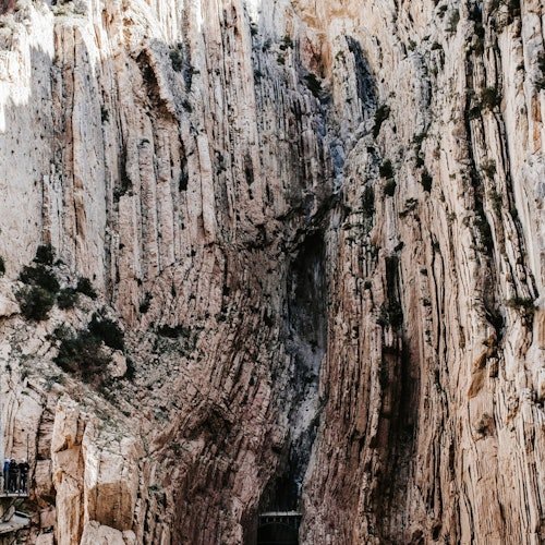 Caminito del Rey: Visita guiada en italiano + Autobús de ida desde El Chorro