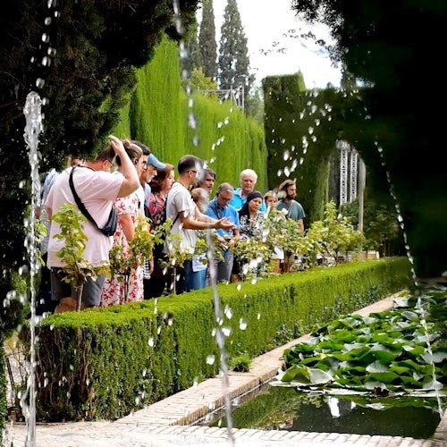 Alhambra y Palacios nazaríes: Tour guiado + Pase de ciudad